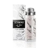 ICEBERG Twice Platinum – Eau de Toilette 125 ml, Profumo da Donna Lussuoso dalle Note Floreali e Orientali, Raffinato Flacone Cilindrico Effetto Marmo, Per Le Donne Affascinanti