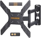 Perlegear Supporto da Parete per TV da 26 a 60 Pollici, Staffa TV con Braccio Girevole ed Estendibile, Max VESA 400×400, Supporto Ultra Resistente 45 kg – PGMFK6