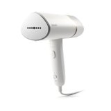 Philips Serie 3000 Stiratrice verticale a vapore – 1000 W, 20 g/min di vapore, serbatoio dell’acqua estraibile da 120 ml, piastra riscaldata, bianco (STH3020/10)