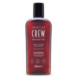 American Crew Daily Silver Shampoo, Shampoo Uomo Tonalizzante, Rimuove i Toni Caldi Indesiderati, Rivitalizza e Illumina i Capelli Grigi, Formula Vegana, Per L’Uso Quotidiano, 250ml
