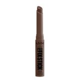 NYX Professional Makeup Correttore in Stick, Attenua, Corregge e Illumina, Tenuta fino a 12h, Arricchito con Acido Ialuronico, Pro Fix Stick, Tonalità: Deep Walnut, 1,6 g