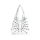 DEERWORD Donna Borse a Spalla Borsa a Tracolla Elegante Grandi Firmate Marca Mano Antifurto PU pelle 79238 1 pz Bianco