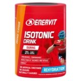 Enervit, Isotonic Drink Arancia, Bevanda Reidratante, Per Reidratarsi Durante Sforzi Prolungati, Riduce la Stanchezza, 25g di Carboidrati a Porzione, Gusto Arancia, Barattolo da 420g