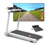 YM Tapis Roulant Salvaspazio 16 km/h, Brand Italiano, Inclinazione, APP Compatibili, Pieghevole, Ampia Superfice, 2 Sistemi Controllo (TASTI/GESTUALE), Gesture Control Brevettato, NEXT 4000 Your Move