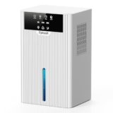 Deumidificatore Casa, Tipkook Deumidificatore 2400ML, Silenzioso Deumidificatori, Timer 8/12/24ore, Spegnimento automatico, 10 colori LED, Portatile Deumidificatori per Guardaroba, Bagno