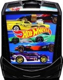 Hot Wheels 100-Car Storage Case – Large Capacity Organizer for 1:64 Die-Cast Vehicles with Handle and Latch, Durable Portable Carrying Case for Kids, Travel, and Toy Car Collectors