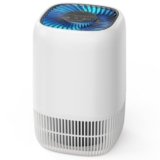 AROEVE Purificatore d’Aria con Filtro HEPA H13 a 3 Stadi, Risparmio Energetico 5W & Silenzioso 22 dB, Rimuove Polline Fumo Peli di Animali, Funzione Diffusione Aromi, per Stanze fino a 20㎡