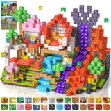 Costruzioni Magnetiche per Bambini 100 PCS 2CM 3+ Giochi Cubi Magnetici, Blocchi Building Blocks Giocattoli Montessori a Partire da 3 4 5 6 7 8 9 10 11 12 Anni Regali di Compleanno per Ragazzi