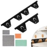 2 Pack Stove Counter Gap Cover Stainless Steel,Stove Guard for Kitchen Oven Counter Side Gap, Range Trim Kit, Adjustable Length 13.8″ to 27.6″, Stove gap filler Easy Clean and Heat Resistant(Style 1)