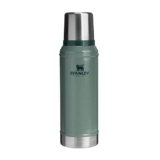 Stanley 1913 Classic Legendary Thermos 0.94L – Mantiene La Temperatura 24 Ore (Caldo/Freddo) – Borraccia Termica – Senza BPA – Acciaio Inox – Termos – Hammertone Green