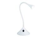 Reality R52391101 Lampada LED da Tavolo/Parete, Braccio Flessibile in Plastico, Bianco