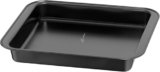 Lagostina Gustosa Rostiera Teglia da Forno Rettangolare in Acciaio Antiaderente per Forno, Nero, 29×23 cm
