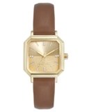 Nine West Women’s Genuine Crystal Accented Strap Watch