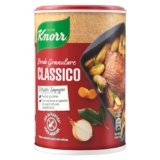 Knorr Brodo Granulare Classico – Brodo Vegetale Sostenibile, Senza Glutine, Lattosio e Conservanti, Ricco di Sapore, Ideale per Zuppe e Carne alla Griglia