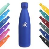 KollyKolla Borraccia Termica, 500ml, Bottiglia Acqua in Acciaio Inox, Termos senza Perdite, Mantiene Caldo 12h e Freddo 24h, Borraccia Bambini per Sportiva, Scuola, Palestra, Viaggi – Blu Zaffiro
