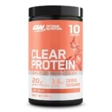Optimum Nutrition Clear Protein 100% Proteine Vegetali Isolate in Polvere, Gusto Pesca Succosa, 280g, 10 Porzioni