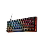 SteelSeries Apex Pro Mini Gen 3 con Switch HyperMagnetic OmniPoint 3.0 – Attuazione regolabile – Rapid Trigger – Preset di gioco – Protection Mode – Rapid Tap/SOCD – RGB -Copritasti in PBT – DE QWERTZ