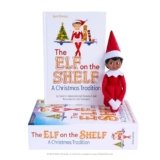 The Elf on the Shelf: A Christmas Tradition – Girl Scout Elf with Brown Eyes – Includes Artfully Illustrated Storybook, Keepsake Box and Official Adoption Certificate