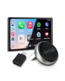 Carlinkit Adattatore wireless per auto CarPlay e Android, mini ultra 3 converte OEM cablato a wireless per iPhone e Android 11+, USB-A/Type-C Plug & Play, connessione veloce, aggiornamento online