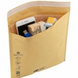 50 Buste Postali Imbottite con Pluriball Interno – Buste Per Spedizioni Imbottite per Oggetti Fragili, Chiusura Autoadesiva Trifix, Carta FSC Riciclata, Resistenti e Leggere, 22 x 26 cm