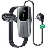 VDLPOWEREU Cavo Ricarica Auto Elettrica, 3,6 KW EV Caricatore Tipo 2, 5m Caricabatterie Elettrico per Auto, 6-16 A con Spina EU Schuko, Wallbox Terminale di Ricarica monofase IP65 (IEC 62196-2)