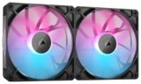 CORSAIR iCUE LINK RX140 RGB 140 mm Ventole PWM con Hub di Sistema iCUE LINK – Cuscinetto a Cupola Magnetica – Confezione Doppio – Nero