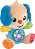 Fisher-Price Baby Toy Laugh & Learn Smart Stages Puppy Musical Plush with Lights & Learning Songs for Infants Ages 6+ Months