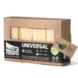 NZERO – Barrette di sciolina biologica universale per sci e snowboard, confezione da 4 x 50 g, cera ecologica naturale per tutti i tipi di neve, modello bianco da 5 °C a -10 °C