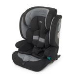 Foppapedretti Seggiolino Auto Tender I-Size da 76 e 150 cm di altezza, Test di impatto laterale Safe Body Protection, Doppia Omologazione (con e senza Isofix), Protezione Comfort Kid Pad, Carbon