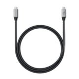 Satechi Cavo USB4 Pro con Ricarica Rapida PD 240W Lunghezza 1,2 m, Dati fino a 40 Gbps, Certificazione USB IF, Risoluzione 8K@60Hz e 4K@120Hz per MacBook Air e Pro, Laptop, iPad, iPhone