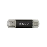 Intenso Twist Line 32 GB – Chiavetta USB Dual 3.2 Gen 1×1, USB-C e USB-A, 70 MB/s, antracite