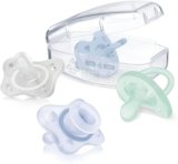 Chicco Kit Crescita 0-6 Mesi Bimbo, Set 4 Gommotti, 2 Gommottini 0-2 Mesi e 2 Gommotti 2-6 Mesi, Morbido e Delicato, Supporta la Respirazione Fisiologica, Favorisce il Corretto Sviluppo della Bocca