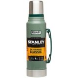 Stanley 1913 Classic Legendary 1L – Mantiene La Temperatura 24 Ore (Caldo/Freddo) – Senza BPA – Acciaio Inox – Borraccia Termica – Termos – Hammertone Green