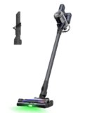 Tineco Pure One S50, aspirapolvere Senza Fili 150AW, autonomia 95 min, Spazzola Anti-groviglio, Luce Verde a 120°, rimuove Facilmente detriti voluminosi