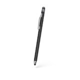 Hama Pennino capacitivo (penna stilo per tutti i tablet, per Android/iOS, pennino per telefono, penna per tablet per display touch capacitivi, ultrasottile, con clip) nero