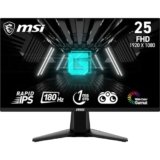 MSI G255F Monitor Gaming 24,5″, 180 Hz, 1ms, Rapid IPS, FHD (1920×1080), Adaptive SYNC, Night Vision, Anti-flickr, Less Blue Light – Display Port 1.2a / HDMI 2.0b