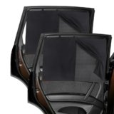 Flaconi 2PCS Parasole de Auto,Tende Oscuranti Vetri Auto, Parasole per Finestrini Lateralii,Block Raggi UV Anti-Zanzara Protegge Bambini,Adatto Alla Maggior Parte Delle Auto,SUV,Minivan,MPV