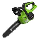 Greenworks G40CS30II Motosega a Batteria, Lunghezza Barra 12-Pollice (30 cm), Velocità Catena 4,2m/s, 2,6kg, Auto-Lubrificante, SENZA Batteria 40V e Caricabatterie, Garanzia 3 Anni