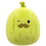 Squishmallows Original 24-Inch Charles Pickle with Mustache – Official Jazwares Plush (Jumbo)