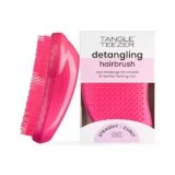 Tangle Teezer Original Detangling Hairbrush – Spazzola districante per capelli bagnati e asciutti – Doppie setole per rimuovere nodi e ridurre la rottura dei capelli – Bollicine Rosa
