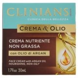 CLINIANS | Crema Nutriente Non Grassa, Crema&Olio, Dermatologicamente Testato, Made in Italy, 50 ml