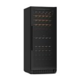 Klarstein Velaire Cantinetta per Vino Doppia Temperatura – 122 Bottiglie, 2 Zone, 5-22°C, LED, Touch, UV, 11 Ripiani, Free-Standing o Incasso, Cantina Frigo per Vino