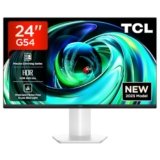 TCL Monitor 24G54 Mini-LED da 24″, risoluzione Full HD, 100 Hz, pannello VA, 450 nit, display VESA HDR 400, ampia gamma di colori, certificazione TÜV Rheinland Flicker-Free e Low Blue Light