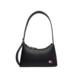 Tommy Jeans Tjw Cool Shoulder Bag Aw0aw17873, Borsa a Tracolla Donna, Black (Black), One Size