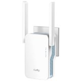 Cudy RE1200 Booster wireless AC1200 Dual Band WiFi Extender, WiFi Range Extender, 300 Mbps su 2,4 GHz, 867 Mbps su 5 GHz, copre fino a 1500 piedi quadrati, collega 30 dispositivi, modalità AP, WPS