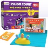 PlayShifu Math Games for Kids 5–7 – Plugo Count | STEM Learning Toy with Numbers & Operators | Fun Interactive Math Kit | Christmas Gift for Children
