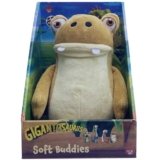 Gigantosaurus: 10″ Dinosaur Soft Plush – Mazu – Tan & Green Huggable Dino, Soft Texture Stuffed Toy, TV Series Character, Toddler & Kids Ages 1+