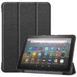 Amazon Fire HD 8 Tablet Case,Tablet Case Fits Amazon Kindle Fire HD 8 & 8 Plus Tablet (8”12th/10th Generation, 2024/2022/2020 Release) Trifold Stand Cover with Backshell with Auto Wake/Sleep.