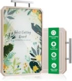 Glass Cutting Board,Double Sided Tempered glass cutting boards for Kitchen for Chopping Meat,Vegetables,Fruits,Cheese,Non toxic,Heat Resistant,Scratch-Resistant,Dishwasher Safe,Large Size 16″x11″