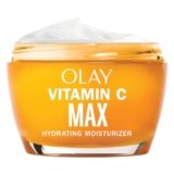 Olay Vitamin C MAX Face Moisturizer, Brightening Cream for Women, Hydrating, Evens Tone, Dark Spot & Hyperpigmentation Reduction, Glowing Skin Care – Niaciniamide, Peptides 1.7 Oz